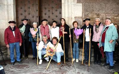 Ameriketan ibilitako artzainek giro ederrean ospatu dute bere eguna Donezteben