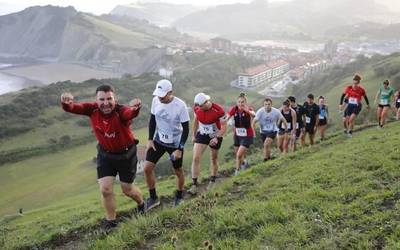 Zumaia Flysch Traila, argazkitan