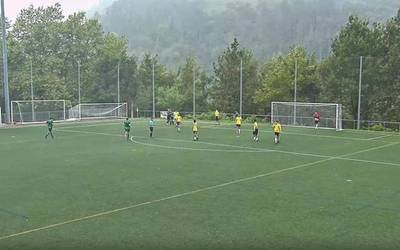 Bat gutxiago izan arren, 5-0 irabazi zuen Sorak