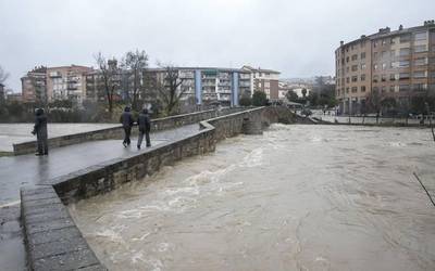 Iruñeak uholdeen aurkako plana berritu du adimen artifizialaren laguntzarekin