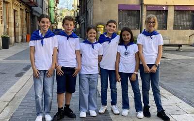 "Neversen irrikan gaude txupinazoa jaurtitzeko"