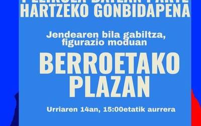 "Bitartean,gero" film laburrean figurazio moduan parte hartzeko deialdia egin dute Berroetan urriaren 14an
