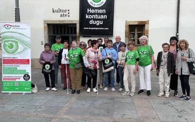 Ikusmenaren Mundu Egunak izan du isla Arrasaten ere