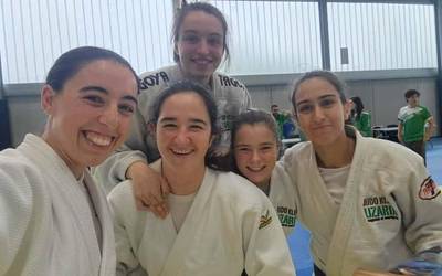 Eva Manzanas txapeldun judoko Gipuzkoako Senior Txapelketan