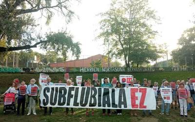 Subflubiala EZ! plataformak mobilizazio jendetsua deitu du Lamiakoko tunelaren proiektuaren aurka