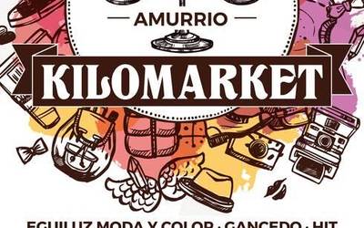 Amurriok ‘Kilomarket’ hartuko du hiru egunez, arropa kiloka saltzeko azoka