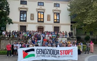 Palestinako genozidioa salatzeko lanuzteak gaur Durangaldean