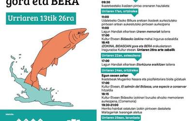 Izokina Bidasoan gora eta Bera