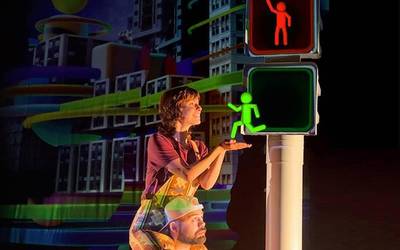 Haurrentzako 'Semaforoa' obra etzi, Baztartxon