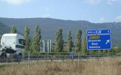 Kamioi gidaria atxilotuta