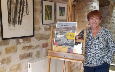 Matilde Sainzen 'Glaziarrak urtzen' erakusketa bisitatu daiteke unibertsitateko liburutegian