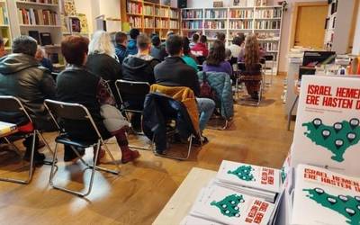 'Israel hemen ere hasten da' liburua aurkeztuko dute martitzenean