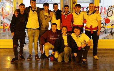 Txikitxu-Arrostaitzen urteurreneko afaria, argazkitan