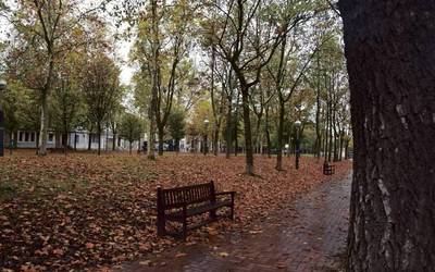 Judimendiko parkea berritzeko lanen zati bat gelditu dute aztarna arkeologiko batzuk ikertzeko