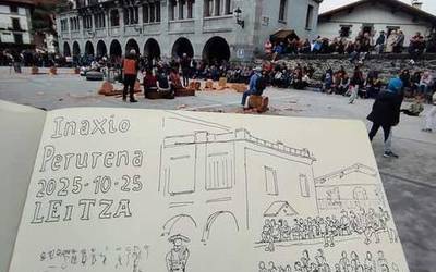 [ARGAZKIAK] Euskal Herriko SketchCrawl topaketa egin dute Leitzan