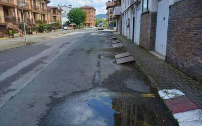 Zortzi kaletan hobekuntza lanak eman ditu Altsasuko Udalak