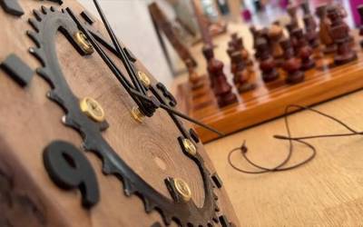 Margolanen eta egurrezko lanen erakusketa, MUren Eskoriatzako fakultatean