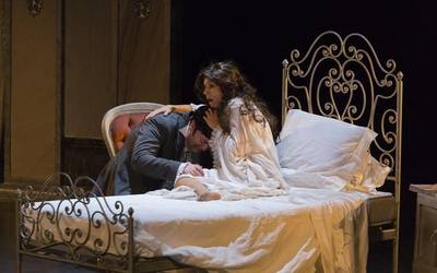 'La Traviata' opera emanaldia egingo dute domekan, Amaia antzokian