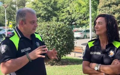 Arrasateko eta Oñatiko udaltzainburuekin elkarrizketa