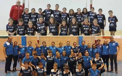 Etxean ariko dira eskubaloiko hiru talde nagusiak