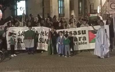 Sahararen askatasuna eskatu dute