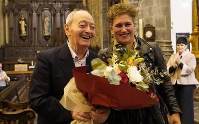 Jose Luis Frantsesena omendu dute, Azkoitiko organoan 25 urte bete dituela eta