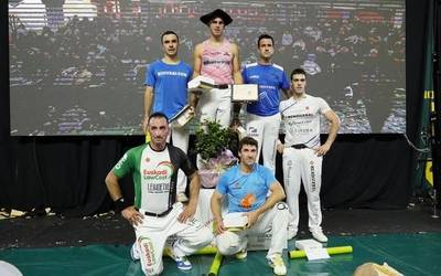 Iker Vicente, laugarrenez Euskal Herriko txapeldun