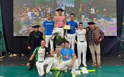 Euskal Herriko aizkolarien txapelketa nagusia laugarrenez irabazi du Iker Vicentek