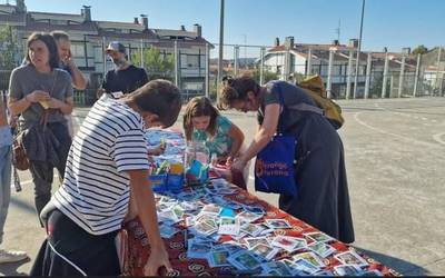 Berangoko ikastetxeko jolastokia "birnaturalizatzeko" prozesu parte-hartzailea arrakastatsua izan da