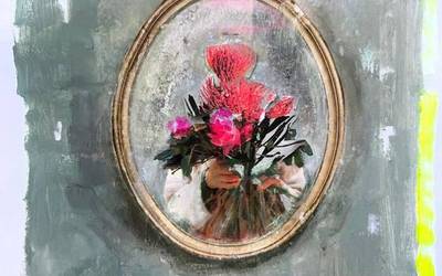 Udane Juaristiren eta Itxaro Iraetaren eskua agerian, Gar musika taldearen lehen diskoan