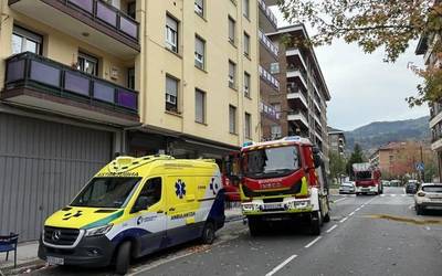 Sutea izan da Altzibar auzoko etxebizitza batean