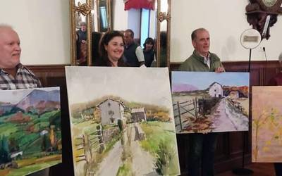 Maria Maldonado irundarrak irabazi du Elizondoko Kasinoko margo lehiaketa