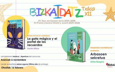 BizkaIdatz Txikia XII. Haur eta Gazteen Literatura Saria
