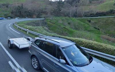 Gaur arratsaldean zabalduko dute guztiz N-634 errepidea, Itziar eta Deba artean