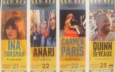 Blues Hotsak jaialdirako sarrerak salgai eta zuhaitz landaketarako eta Dolmenen Ibilbiderako izen-emateak zabalik