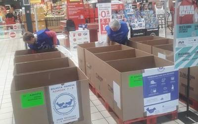 Elikagaien Bankuak hasi du udazkeneko janari bilketa