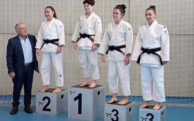 Iparraldeko sektoreko podiumera igo da Errekako Gaxuxa Zelaieta judoka