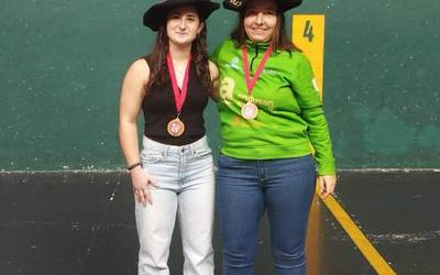 Iruritako Ane Casillasek Nafarroako bigarren mailako paleta goma txapelketa irabazi du