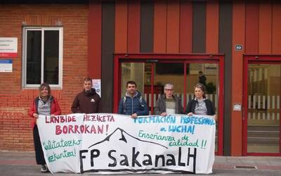 "Lanbide Heziketa duala baldintza txarretan ezarri du Hezkuntza Departamentuak"