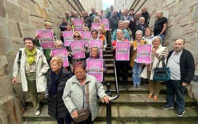 Bergarako pentsiodunen deia Bilboko manifestaziorako eta Gasteizko emakumeen biltzarrerako