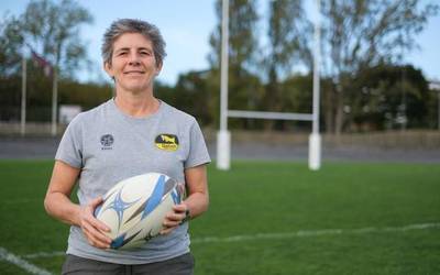 Isabel Bergaretxe 'Kape': "Bizitzarako  hainbat ikasgai  eman dizkit errugbiak"