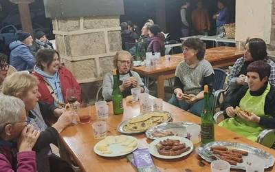 Giro goxoa izan dute Aranon San Martin Egunean