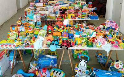 Jostailuen bilketa eta merkatu solidarioa Sondikan