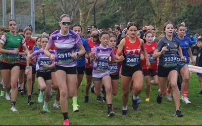 Korrika hasi dute eguna gaztetxoek, Kamel Ziani Krosean