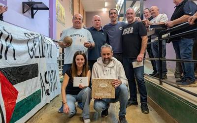 Bederatzi txirlo jota, Jabi Urkidi markinarra nagusitu da Elgetako tiraldian