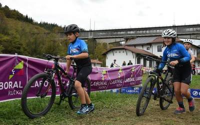 Ormaiztegiko ziklokros proba argazkitan