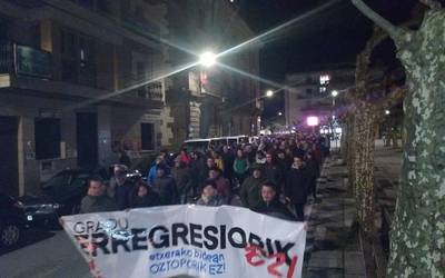 Karrera baldintzapean aske geratu da