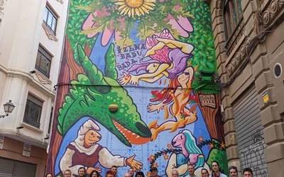 "Gure hizkuntzarekiko duten interesa polita da"