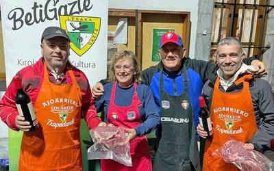 Joselitok eta Xabik irabazi dute Lesakako ajoarriero lehiaketa