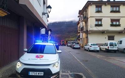 Sutea Altsasuko etxe batean